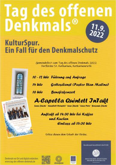 Tag des offenen Denkmals Katharinenrieth
