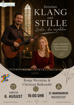 Ronja Wernicke & Christian Balkenohl (Kultursommer in Dorfkirchen)