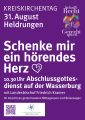 Kreiskirchentag - Sonntag - Heldrungen - Abschlussgottesdienst