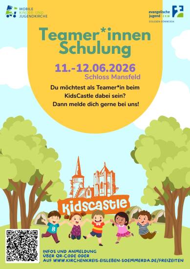 Flyer Teamerschulung KidsCastle 2026