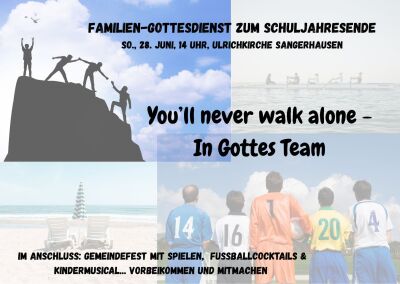 Familiengottesdienst zum Schuljahresabschluss in Sangerhausen