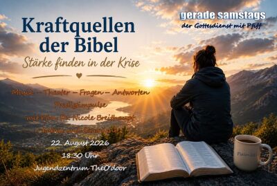 Gottesdienst gerade samstags im TheO'door