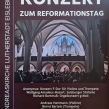 Plakat Konzert zum Reformationstag 2026 in Eisleben