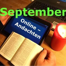 Online-Andachten September